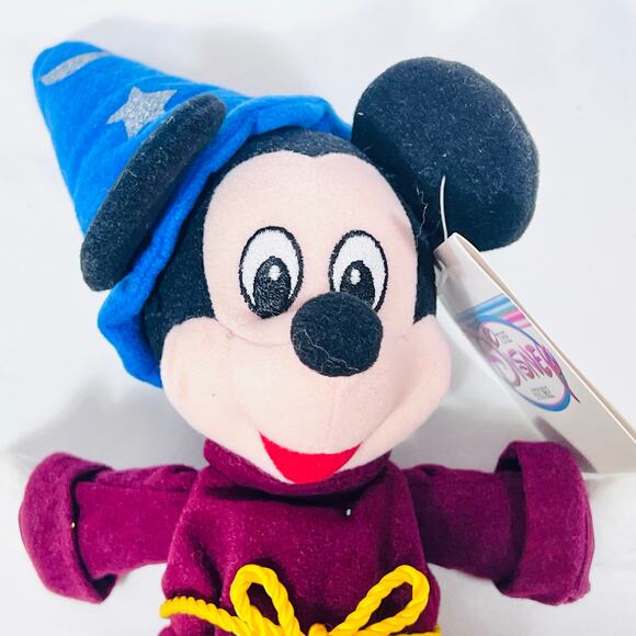 Disney Store 8” Plush Beanie Bag Mickey Goofy Pluto Lot Of 4 New With Tags - Picture 14 of 16